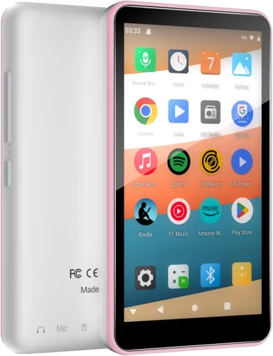 Reproductor de MP3 con Bluetooth y WiFi, Android 9.0 de 144 GB, pantalla táctil de 4 pulgadas, reproductor MP3 y MP4 dgtenk Kids para Spotify y