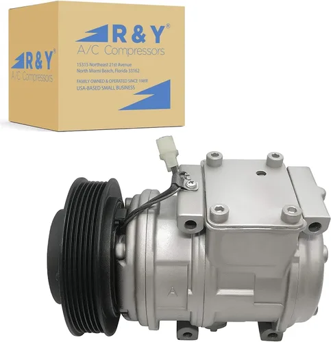 RYC Compresor de aire acondicionado automotriz GG318 (se adapta a Toyota Sienna 3.0L 1998, 1999, 2000, 2001, 2002, 2003)