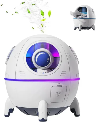 Humidificadores para dormitorio, habitación de niños, mini humidificador de niebla fría, difusor de bebé con luz nocturna, pequeños humidificadores