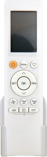 Miniatura 4 de YING RAY Mando a Distancia de Repuesto para Midea RG10A(B2S)/BGEFU1 MSAGBU-09HRFN8-QRD1GW(GA) MSAGBU-12HRFN8-QRD1GW(GA) MSAGBU-18HRFN8-QRD1GW
