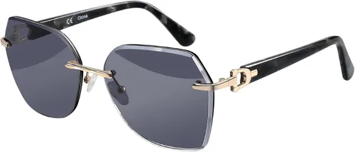 Miniatura 7 de ZENOTTIC Lentes de sol sin montura de gran tamaño para mujer, diseño geométrico de corte de diamante, lentes degradados, protección UV, tonos de moda