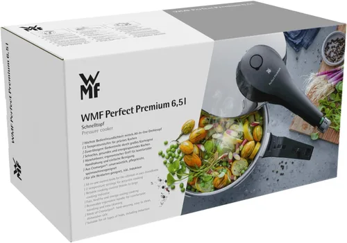 Miniatura 18 de WMF Perfect Premium - Olla a presión (6,5 L, 8.7 in), acero inoxidable, transparente, 8.7 in