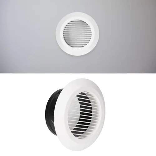 Miniatura 3 de Cubierta de ventilación de secadora, cubierta de ventilación de 4 pulgadas, cubierta de ventilación redonda, cubierta de rejilla de ventilación