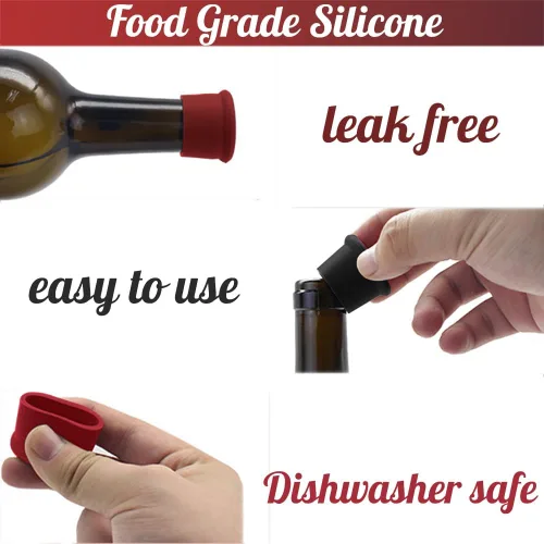 Miniatura 4 de 8 divertidos tapones de vino, regalos para amantes del vino para mujeres, accesorios de vino para amantes del vino, divertidos tapones de vino