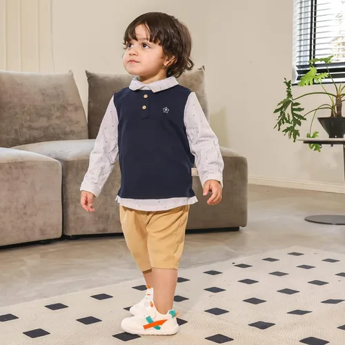 Miniatura 2 de Zapatos de bebé para niños y niñas, primeros caminantes, animales lindos, tenis para niños pequeños, suela de goma