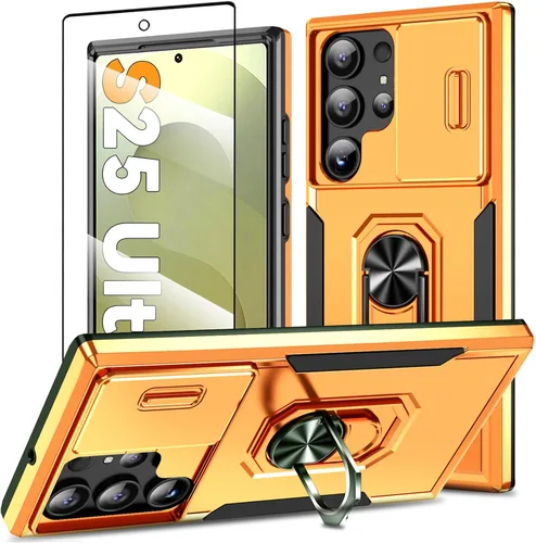 Miniatura 24 de Funda magnética para Samsung Galaxy Note 20 Ultra con soporte de anillo [con protector de pantalla] [Compatible con carga inalámbrica MagSafe] Funda