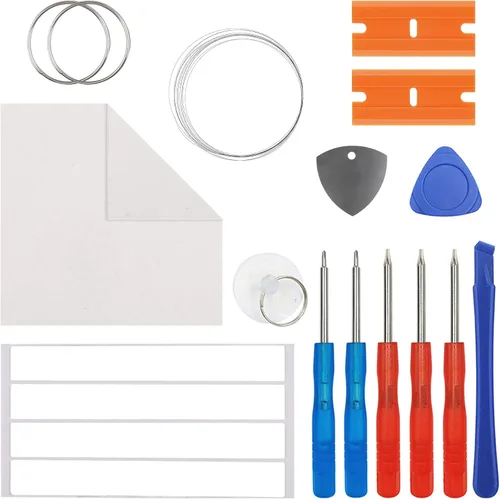 Miniatura 3 de Duotipa - Panel de cristal frontal original de repuesto para Google Pixel 6A-6.1 pulgadas, reemplazo de pantalla de vidrio frontal con kit
