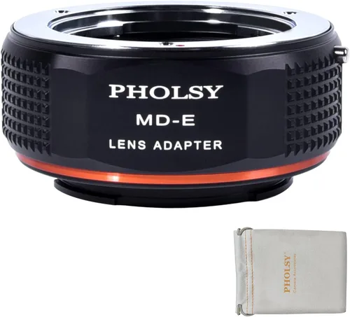 Miniatura 14 de PHOLSY Adaptador de Lente de Enfoque Manual Compatible con Lentes Canon EOS EF a Cámara de Montura E Compatible con Sony a1 a9ii a7S iii/ii, a7R