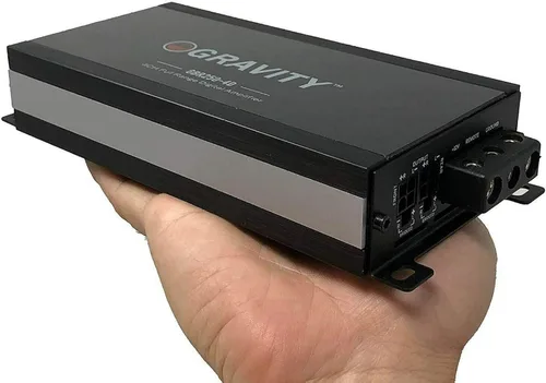 Miniatura 2 de Gravity GBR250.4D True 360 W RMS Micro Ultra Compact Digital 4 canales Amplificador de rango completo con entrada estéreo RCA - Perfecto