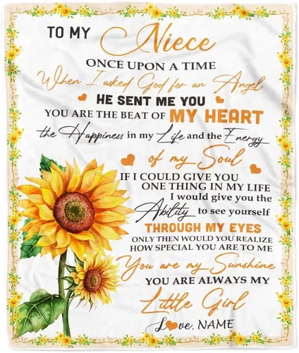 Miniatura 33 de Manta personalizada con texto en inglés «To My Niece», de Aunt Auntie Uncle Always Remember How Much I Love You Moon Butterfly Birthday Christmas
