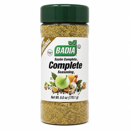 Miniatura 12 de Badia Complete Seasoning 9 oz – Mezcla de especias multiusos de ajo, cebolla, sal, pimienta, hierbas y especias – Savory Signature Blend