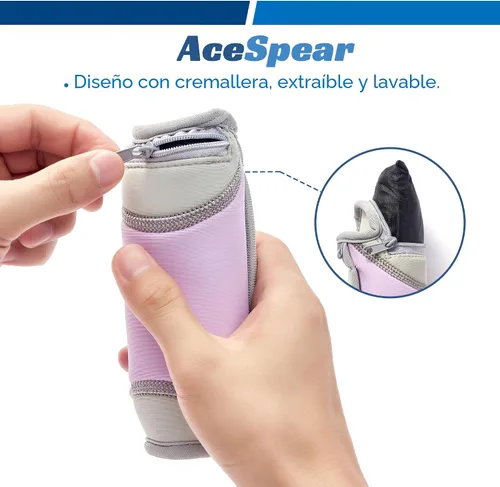 Miniatura 3 de AceSpear Pesas de mano para mujeres y hombres de 1 libra, 2 libras, 3 libras, 4 libras, mancuernas suaves de 2, peso desmontable para caminar