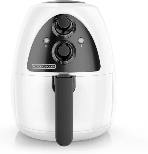 Miniatura 8 de Black + Decker HF110SBD freidora purificadora de 2 lt de acero inoxidable en color negro, Blanco
