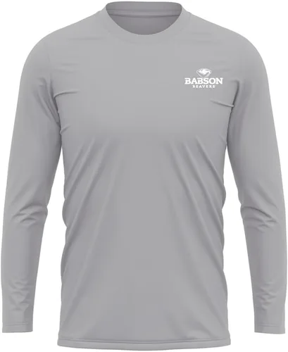 Miniatura 218 de Camisa deportiva de manga larga oficial de la NCAA Collegiate para hombre, con logotipo en el pecho izquierdo, colección Athletic Heather