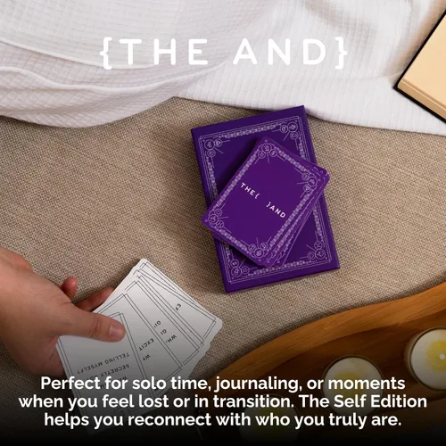 Miniatura 8 de {THE AND} Edición Self Love – 199 tarjetas de autorreflexión para mejorar la conciencia de uno mismo – Tarjeta de preguntas de cuidado personal