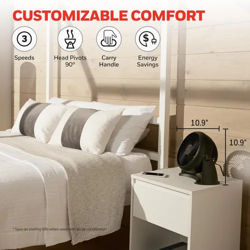 Miniatura 4 de Honeywell Ventilador Turboforce, Ht-900, 11 pulgadas