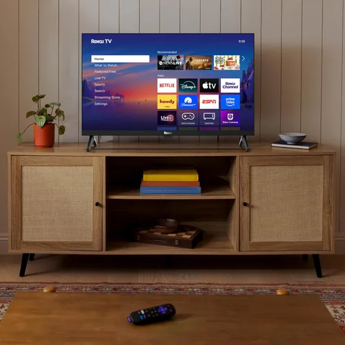 Miniatura 12 de Roku Smart TV – Serie Select de 24 pulgadas, 720p HD TV – Roku TV con control remoto por voz – Televisión LED de pantalla plana con Wi-Fi