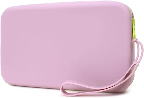 Miniatura 12 de Bolsa de maquillaje grande de silicona, bolsa de aseo de viaje para mujer, bolsa de maquillaje grande, organizador portátil para cosméticos, bolsa