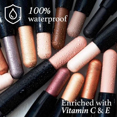 Miniatura 6 de Julep - Sombra de ojos 101 de crema a polvo, impermeable, en barra de punta doble – De larga duración, a prueba de arrugas, fácil de aplicar