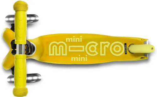 Miniatura 4 de Micro Kickboard Mini scooter LED para niños de 2 a 5 años Niños de hasta 110 libras Diseño de 3 ruedas inclinadas para dirigir Barra en T