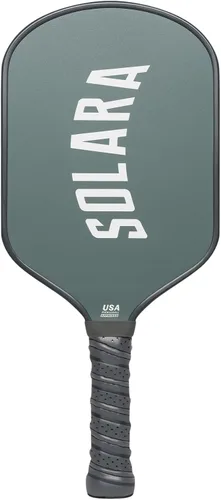 Solara '94 Legacy Pickleball - Núcleo de fibra de carbono de 0.630 in para control y potencia, aprobado por Pickleball de Estados Unidos plomizo
