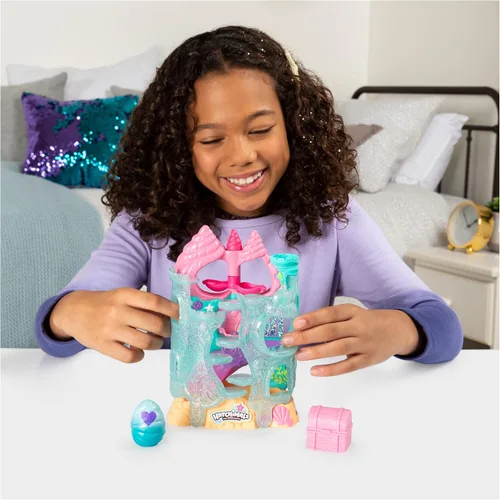 Miniatura 4 de Hatchimals CollEGGtibles, juego abierto con diseño de castillo de coral con personaje mermal exclusivo (juego exclusivo de Amazon), juguetes