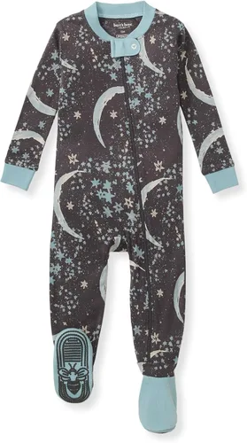 Miniatura 224 de Burt's Bees Baby - Pijama de una pieza para bebé, mameluco para dormir y jugar, algodón 100% orgánico, cremallera frontal