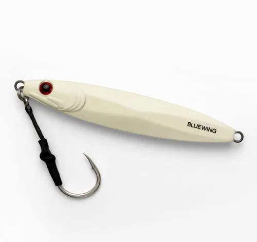 BLUEWING Señuelos de pesca para agua salada de paso lento, plantillas verticales de 2.82 oz-35.27 oz cebo de hundimiento de peces con gancho de