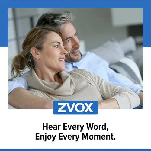 Miniatura 9 de ZVOX AccuVoice AV855 - Barra de sonido aclaradora de diálogo, tecnología auditiva patentada con 20 niveles de refuerzo de voz, subwoofers duales