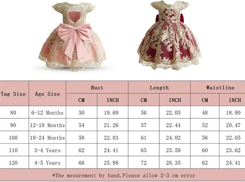 Miniatura 7 de NNJXD - Vestido de princesa de tul con flores, para usar en bodas, para niñas pequeñas y bebés