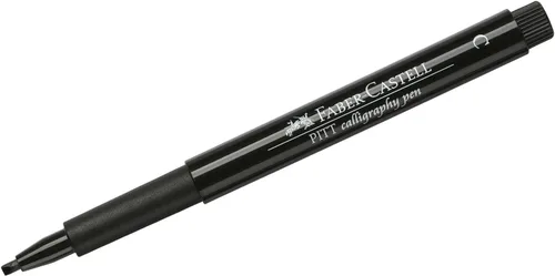 Miniatura 2 de Faber-Castell Pitt – Pluma estilográfica, color negro 199