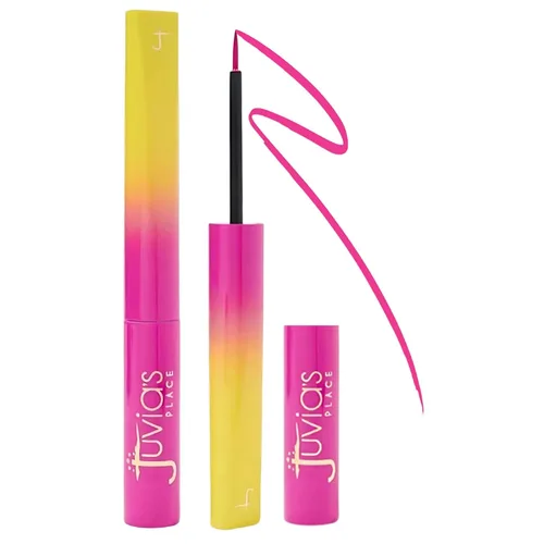 Miniatura 12 de Juvia's Place Garden Of Juvia's Liquid Liner Sun Flower - Amarillo neón, maquillaje líquido de color intenso, sin crueldad, a prueba de manchas