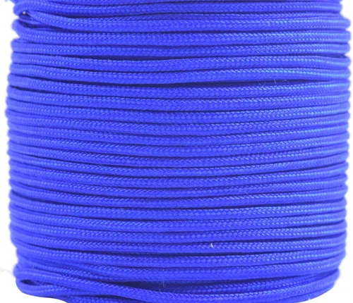 Miniatura 76 de KONMAY 1 rollo de cuerda de nailon para hacer pulseras de 150 yardas, trenzado de nailon Shamballa Macramé/cordón de cuentas de 0.4mm, cordón