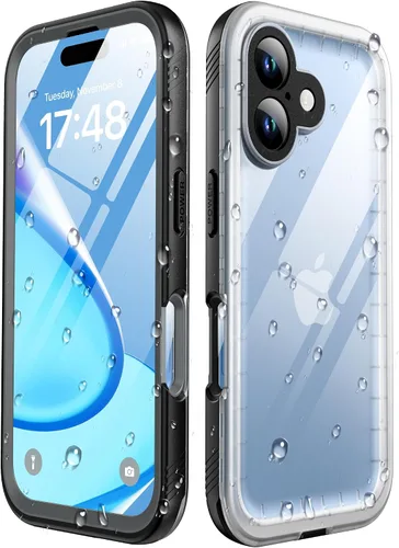 Miniatura 72 de SPORTLINK Funda impermeable para iPhone SE 3rd 2022/iPhone SE 2nd 2020/iPhone 7/8 - Con protector de pantalla integrado, funda impermeable de cuerpo