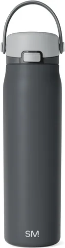 Miniatura 26 de Simple Modern Mesa Sport Botella de Agua con Tapa de Sorbo Cubierta Botella de Acero Inoxidable Aislada de 24oz Compatible con Portavasos