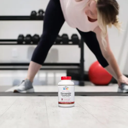 Miniatura 2 de 21st Century Glucosamina Condroitina 500/400mg - Doble Fuerza, cp 210 Recuento