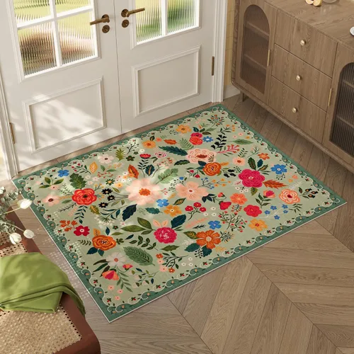 Miniatura 49 de Rugcomf Alfombra Pasillera para Pasillos Alfombra de Cocina Antideslizante 2'6'' x 8' Alfombras Pasilleras Lavables con Respaldo de Goma Alfombra