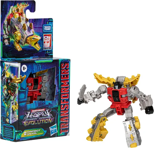 Miniatura 4 de Transformers Toys Legacy Evolution Core Class Dinobot Snarl Toy - Figura de acción de 3.5 pulgadas para niños y niñas a partir de 8 años