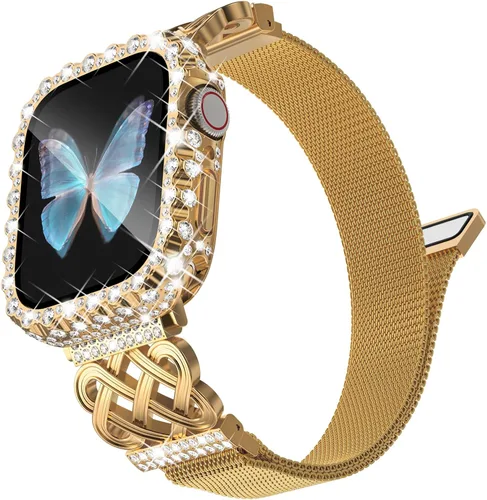 Miniatura 29 de KADES Compatible con Apple Watch Series 10 de 1.81 pulgadas/1.65 pulgadas, Series 9, 8, 7, 1.77 pulgadas, Series 6, 5, 4, SE de 1.73 y 1.57