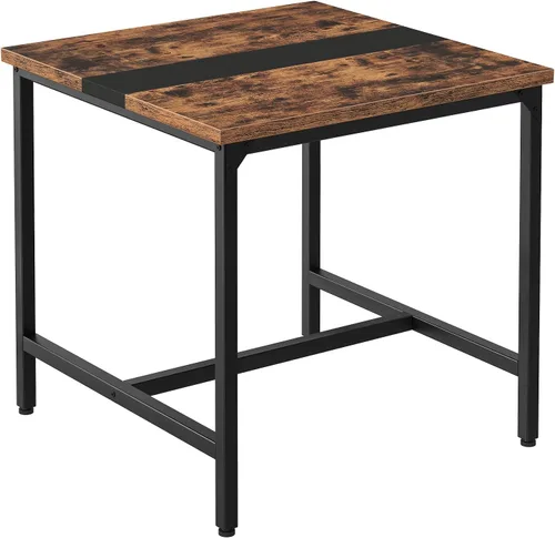 Miniatura 9 de CHOEZON Mesa de comedor cuadrada para cocina, mesa de comedor de 29.5 pulgadas, mesas de comedor pequeñas, escritorio de escritura, mesas de café