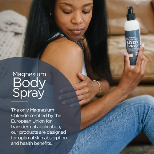 Miniatura 2 de Spray de magnesio por Living the Good Life Naturally: Spray tópico transdérmico de cloruro de magnesio sin aditivos, para pies y cuerpo