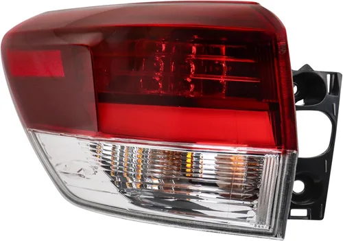 Miniatura 10 de TRQ Conjunto de luz trasera derecha del lado del pasajero compatible con Jeep Grand Cherokee 2014-2022 2022 Grand Cherokee WK CH2803112
