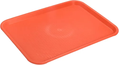 Miniatura 9 de uxcell Bandejas de plástico de comida rápida a granel de 10 x 14 pulgadas, bandejas rectangulares para servir, bandejas para cafetería, platos