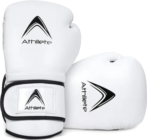 Miniatura 7 de Athllete Guantes de boxeo duraderos y cómodos para hombres y mujeres, acolchado extra grueso para boxeadores principiantes y entrenamiento físico
