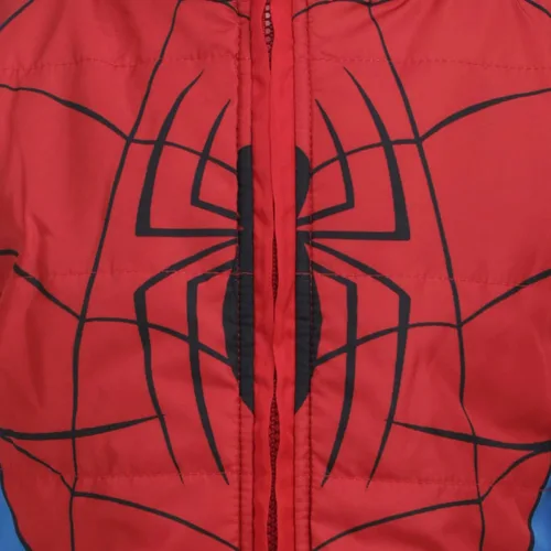 Miniatura 8 de Marvel Spider-Man - Chaleco con cremallera para niños, camiseta de manga larga y conjunto deportivo para niños pequeños y grandes - AzulRojo