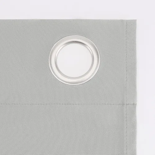 Miniatura 6 de Sun Zero Cyrus - Par de paneles de cortinas térmicas 100 % opacas con ojales, 40 x 84 pulgadas Gris plateado