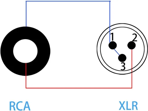 Miniatura 5 de Adaptador de cable hembra RCA a XLR macho, conector de audio convertidor XLR a RCA para micrófono, paquete de 2