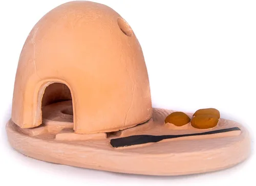 Miniatura 11 de Incienso de Santa Fe Quemador de incienso de madera natural con motor de vapor negro, incluye 20 ladrillos de incienso de piñón - Fabricado