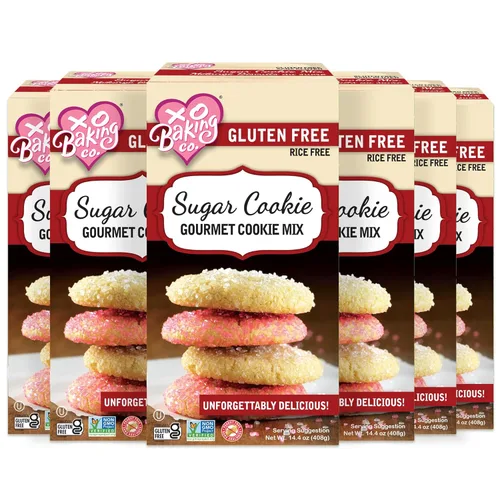 Miniatura 11 de XO Baking Co. Mezcla de galletas gourmet con chispas de chocolate sin gluten; sin OGM, Kosher; sin arroz; sin lácteos; sin maní; sin conservantes