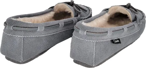 Miniatura 4 de Clarks Mocasines de gamuza para mujer para interiores y exteriores
